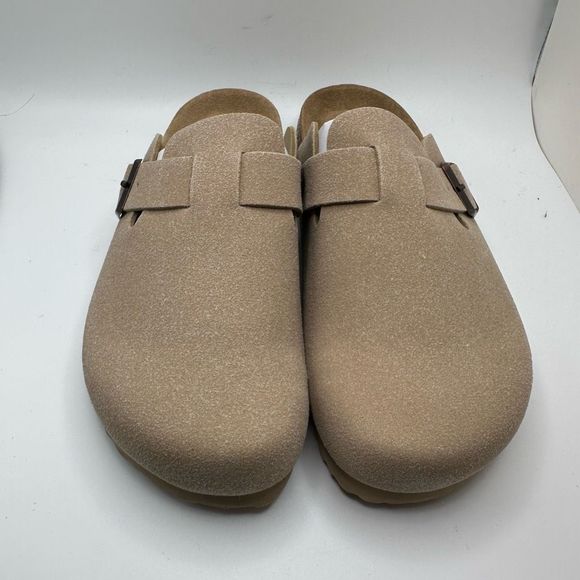 CUSHIONAIRE Womens Clog 8 TAN - Picture 2 of 7